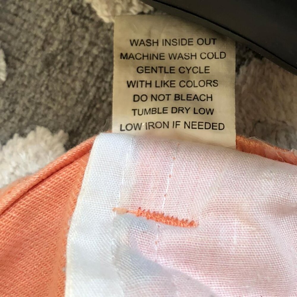 Tinseltown Pale Orange Cotton/Spandex Skinny Jeans Juniors Size 5 - Picture 4 of 8